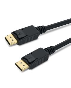 PremiumCord DisplayPort 1.3 přípojný kabel M/M, zlacené konektory, 1,5m