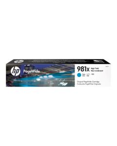 HP PageWide Cartridge 981X/Cyan/10 000 stran
