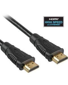 PremiumCord HDMI High Speed + Ethernet kabel, zlacené konektory, 20m 