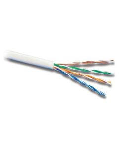 PremiumCord TP Kabel 4x2,drát UTP Cat5e AWG24,čistá měď 305m šedá