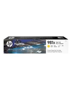 HP PageWide Cartridge 981X/Yellow/10 000 stran