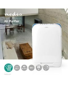 Nedis AIPU200CWT - Čistič Vzduchu | 25 m2 | 35–54 dB | Indikátor Kvality Vzduchu