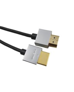  PremiumCord Slim HDMI High Speed + Ethernet kabel, zlacené konektory, 2m   