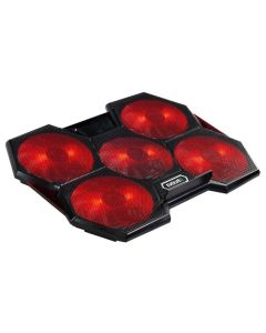 EVOLVEO Ania 14, chladicí podstavec pro notebook, červené podsvícení, až 17,3"
