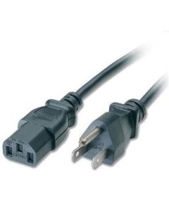 PremiumCord Kabel síťový k počítači 2m s USA zástrčkou