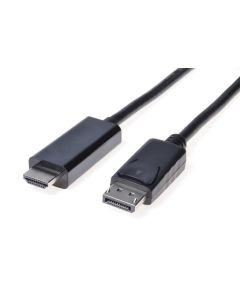 PremiumCord DisplayPort na HDMI kabel 3m M/M