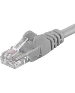 PremiumCord Patch kabel UTP RJ45-RJ45 CAT6 0.25m šedá