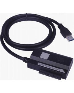 PremiumCord USB 3.0 - SATA adaptér s kabelem, napájecí adaptér