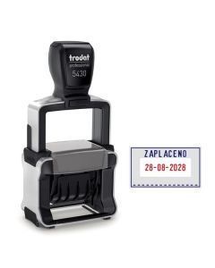 Datumovka Trodat 5430 s textem Zaplaceno