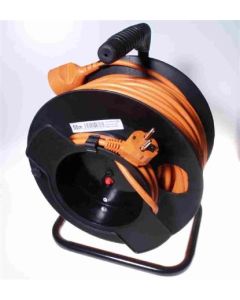 PremiumCord Prodlužovací kabel 230V 50m buben, průřez vodiče 3x1,5mm2