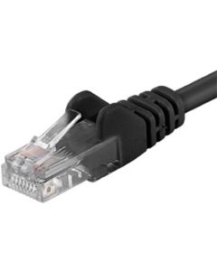 PremiumCord Patch kabel UTP RJ45-RJ45 CAT6 1,5m černá