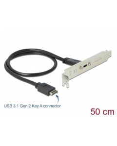 Delock USB 3.1 Gen 2 Záslepka slotu s portem 1 x USB Type-C™