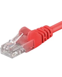 Premiumcord Patch kabel CAT6a S-FTP, RJ45-RJ45, AWG 26/7 2m červená
