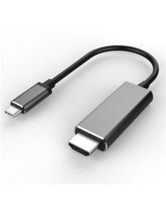 PremiumCord USB3.1 typ-C na HDMI kabel 1,8m rozlišení obrazu 4K*2K@60Hz Aluminium