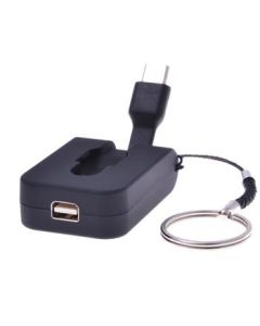 PremiumCord Adaptér USB 3.1 Typ-C male na mini DisplayPort female,zasunovací kabel a kroužek na klíče