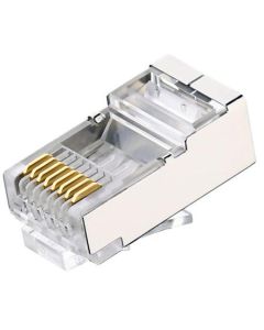 PremiumCord Konektor RJ 45 stíněný, Cat6
