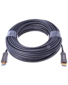 PremiumCord optický fiber HDMI High Speed with Ether. 4K@60Hz kabel 100m, M/M, zlacené konektory