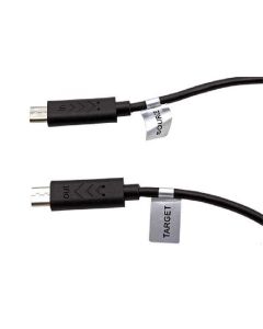 PremiumCord USB 2.0 kabel na propojení dvou chytrých telefonů, microUSB B(M)- microUSB B(M),0,3m,OTG