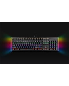 Gembird Herní klávesnice KB-UMW-01, optické spínače, RGB, US layout