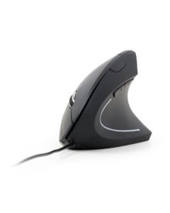 Gembird Myš MUS-ERGO-01, ergonomická, černá, USB