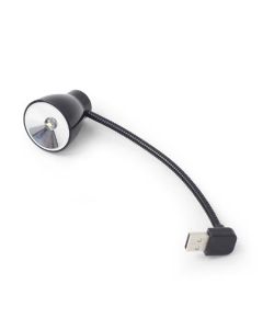 GEMBIRD USB lampička k notebooku GEMBIRD NL-02, flexibilní, černáUSB lampička k notebooku NL-02, flexibilní, černá