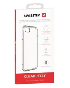 SWISSTEN POUZDRO CLEAR JELLY HUAWEI P30 LITE TRANSPARENTNÍ