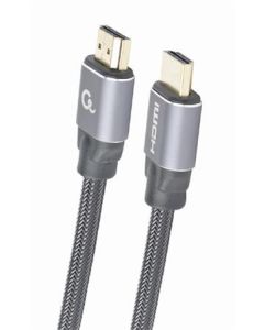 GEMBIRD CABLEXPERT Kabel HDMI 2.0, 2m, opletený, černý, ethernet, blister