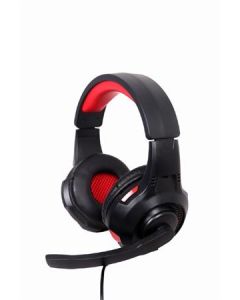 Gembird Sluchátka s mik GHS-U-5.1-01, gaming, 5.1 surround, černo-červená, USB