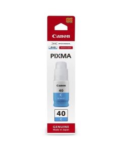 Inkoustová náplň Canon GI-40C - azurová