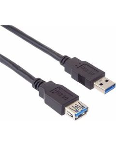 PremiumCord Prodlužovací kabel USB 3.0 Super-speed 5Gbps A-A, MF, 9pin, 5m
