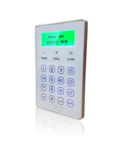 iGET SECURITY P13 - Externí bezdrátová dotyková klávesnice.LCD displej,napájení adaptérem,záložní baterie,pro alarm M2B/M3B