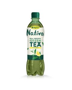 Led.čaj Rauch Nativa - zelený s citronem, 12x 0,5l