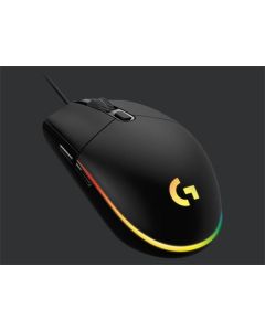 Logitech herní myš G203 Lightsync - 6 tlačítek, 8000dpi - černá