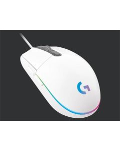 Logitech myš Gaming G102 Lightsync / optická/ 6 tlačítka / 8000DPI - bílá