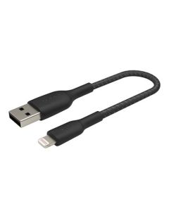 Belkin BOOST CHARGE™ Lightning/USB-A kabel, 15cm, černý - odolný