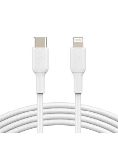 Belkin BOOST CHARGE™ Lightning/USB-C kabel, 1m, bílý