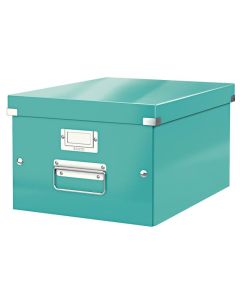 LEITZ Univerzální krabice  Click&Store, velikost M (A4), ledově modrá