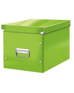 LEITZ Čtvercová krabice  Click&Store, velikost L (A4), zelená