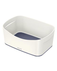 LEITZ Stolní box MyBox, bílá/šedá