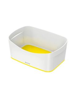 LEITZ Stolní box  MyBox, bílá/žlutá
