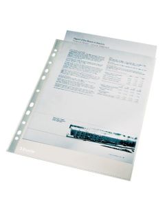 LEITZ Plastové kapsy Esselte Premium A4, GC, 105 mic, box 100 ks