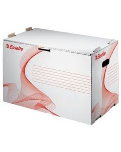 LEITZ Esselte Standard archivační kontejner na 6 pořadačů 80 mm, bílá