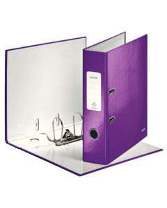 LEITZ Pákový pořadač  180° WOW, A4/85mm, purpurová