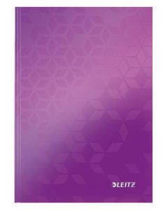 LEITZ Zápisník  WOW, A5, linka, purpurová