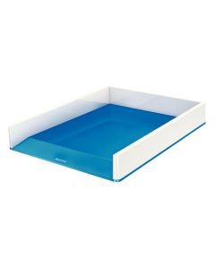 LEITZ Odkladač dvoubarevný WOW, bílá/modrá