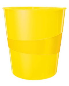 LEITZ Odpadkový koš WOW, žlutá