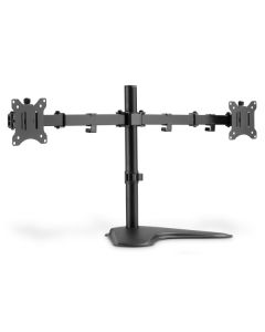 Digitus Univerální stojan pro dva monitory 15-32 ", 2x 8 kg (max.), Černá