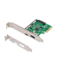 Digitus Karta PCIe, USB Type-C + USB Type-A až 10 GB / s
