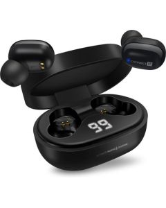 CONNECT IT True Wireless SensorTouch sluchátka do uší s mikrofonem, ČERNÁ