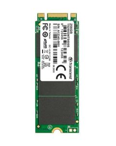 TRANSCEND MTS600S 256GB SSD disk M.2 2260, SATA III 6Gb/s (MLC), 530MB/s R, 400MB/s W, retail packing
